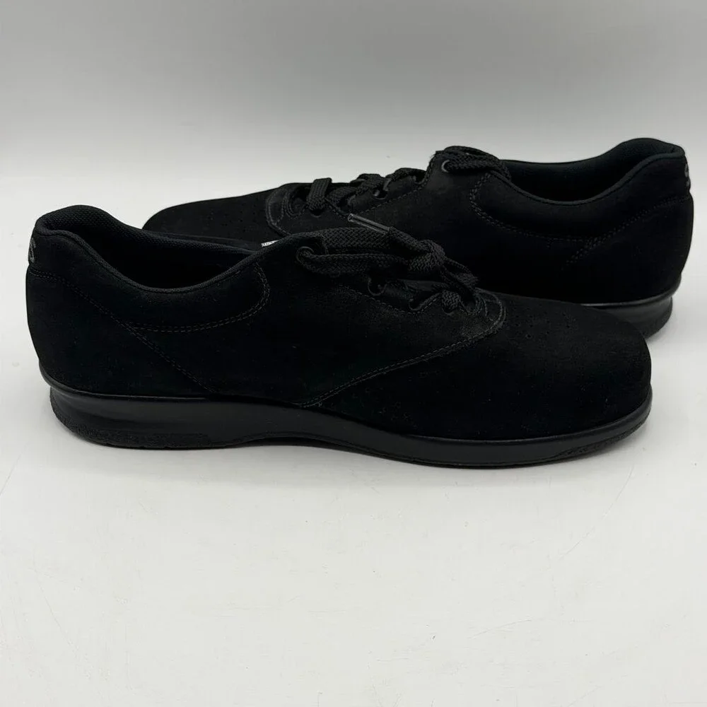 SAS Free Time 0136-095 Womens Size 7.5 Charcoal Nubuck Walking Tripad Shoes READ
